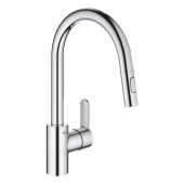 Смеситель для кухни GROHE Eurostyle Cosmopolitan, высокий излив, хром (31482003) — фото, характеристики, купить в MAKHACHKALA-CLIMBO