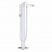 Смеситель для ванны GROHE Eurocube, свободностоящий, с ручным душем, хром (23672001) — фото, характеристики, купить в MAKHACHKALA-CLIMBO