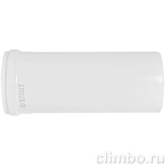 STOUT Удлинитель дымохода конденсац. коакс. D60(п-м)/100(п-м), L250 — фото, детали конструкции
