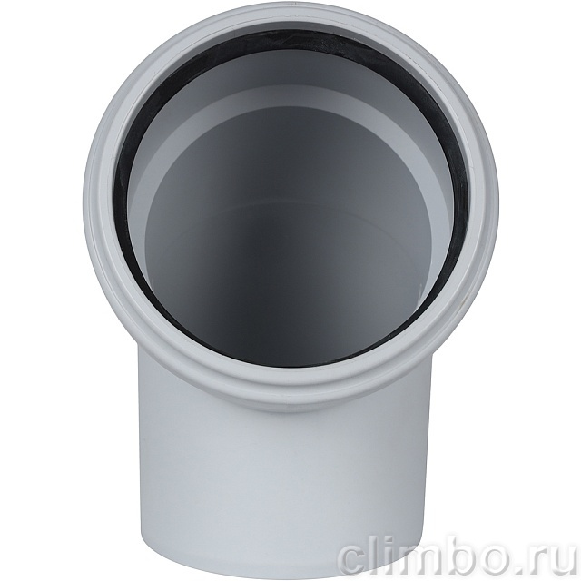Отвод канализационный бесшумный STOUT D110х67° — фото, детали конструкции