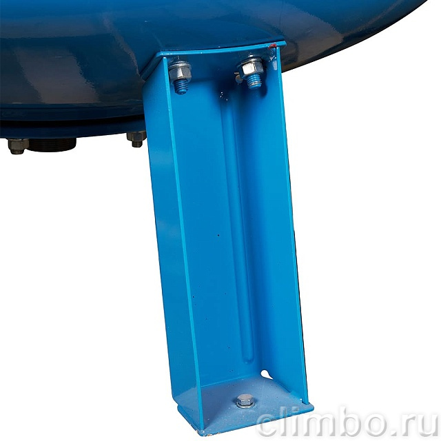 Расширительный бак, гидроаккумулятор STOUT STW-0002 1000 л. вертикальный (цвет синий) — фото, детали конструкции