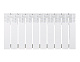 Радиатор биметаллический Oasis PRO 350/80 - 4 секции — фото товара