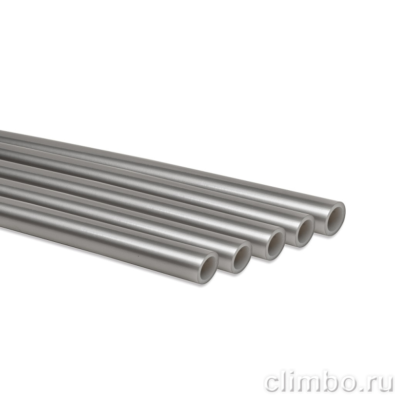 Труба ROMMER PEX из сшитого полиэтилена с кислородным слоем, серая, 16х2,2 (бухта 500 метров) — фото, детали конструкции