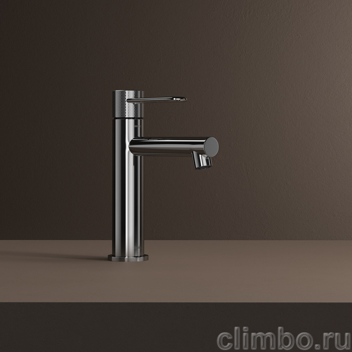 Смеситель для умывальника, глянцевый хром, Дюна (Duna), IDDIS, DUNSB00i01 — фото, детали конструкции