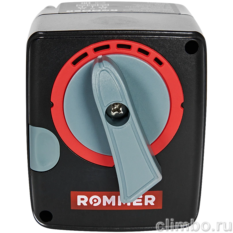 Сервопривод ROMMER 230V, 120s, 10Nm — фото, детали конструкции