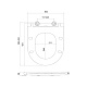 Унитаз подвесной безободковый, Аксес (Axes), IDDIS, AXERDSEi25 — фото, детали конструкции