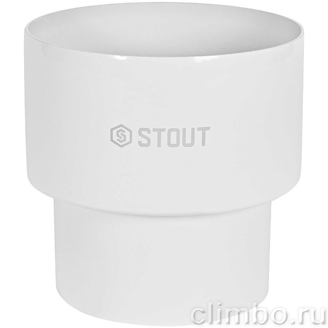 STOUT SCR-8125-000006 STOUT Адаптер соединительный традиц. переход с D100(п) на D125(п) — фото, детали конструкции