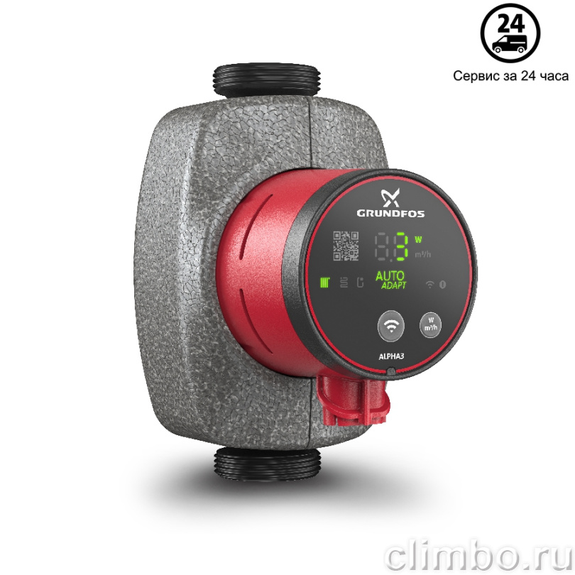 Циркуляционный насос GRUNDFOS ALPHA3 25-60 — фото товара