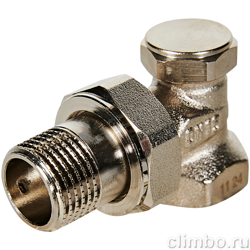 Клапан запорно-балансировочный ROMMER RVL-0002-100015 угловой 1/2 — фото, детали конструкции