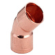 Угол двухраструбный 45 градусов пайка 10, VIEGA — фото товара