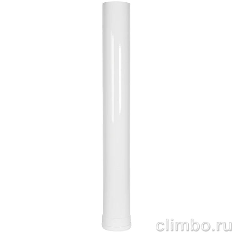 Удлинитель дымохода традиционный коаксиальный ROMMER D80(п-м)/125(м-п), L1000 — фото, детали конструкции