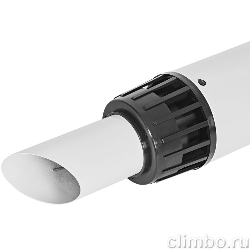 Труба с наконечником традиционный ROMMER RCA-6010 коаксиальная АНТИЛЁД D60(п)/100(п), L900 (рабочая длина 750мм) однонаправленный — фото, детали конструкции