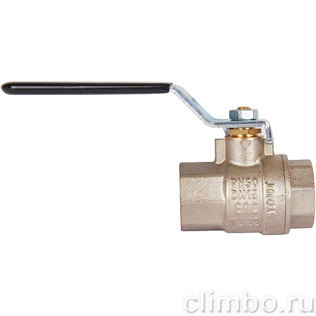 Кран шаровой полнопроходной STOUT ВР/ВР, ручка рычаг 1/2 — фото, детали конструкции