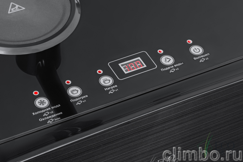 Кулер с чайным столиком Teabar Ecotronic TB18-LE black — фото товара