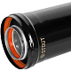STOUT SCR-6010-600500 STOUT Удлинитель дымохода традиц. коакс. D60(п-м)/100(п-м), L500, ЧЕРНЫЙ — фото, детали конструкции