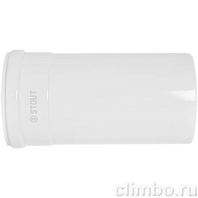 STOUT Удлинитель дымохода традиц. коакс. D80(п-м)/125(п-м), L250 — фото, детали конструкции