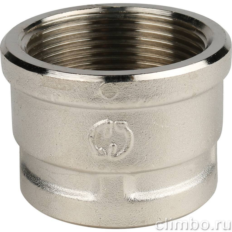 STOUT Муфта ВВ переходная никелированная 11/2X11/4 — фото товара