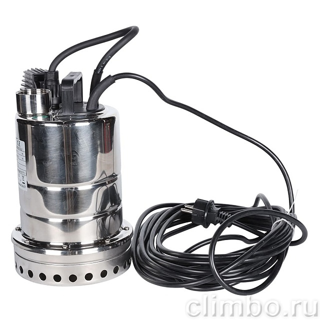 Насос дренажный STOUT с вертикальным поплавком, кабель 10 м, 230V, Q=150 л/мин, H=8 м — фото, детали конструкции