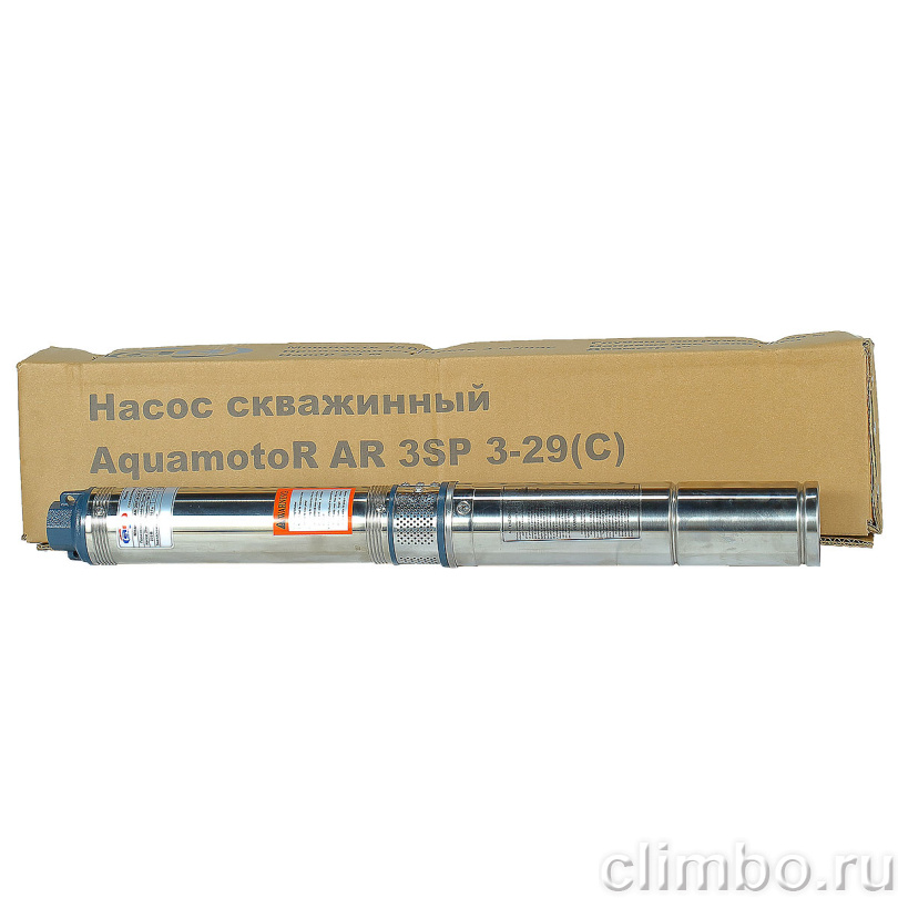 Насос скважинный 4" AR 4SP 5-69 (C) с кабелем 30м — фото товара