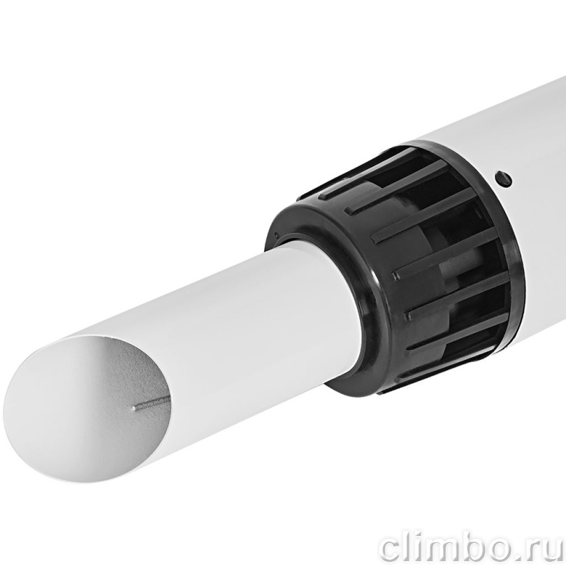 Труба с наконечником традиционный ROMMER RCA-6010 коаксиальная АНТИЛЁД D60(п)/100(п), L1145 (рабочая длина 1000мм) однонаправленный — фото, детали конструкции