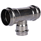 Тройник переходной, 54х42х54, из нержавеющей стали прессовой — фото товара