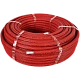 Труба металлопластиковая STOUT в теплоизоляции 16х2,0 (бухта 100 м) (красная) — фото, детали конструкции