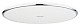Верхний душ GROHE Ondus, диаметр 210 мм, белая луна, 27287LS0 — фото товара