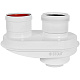 STOUT SCR-8080-250001 STOUT Адаптер моноблочный для перех. на двухтрубную систему конденсац. c D60(п)/100(п) на D80(м)/80(м) — фото, детали конструкции