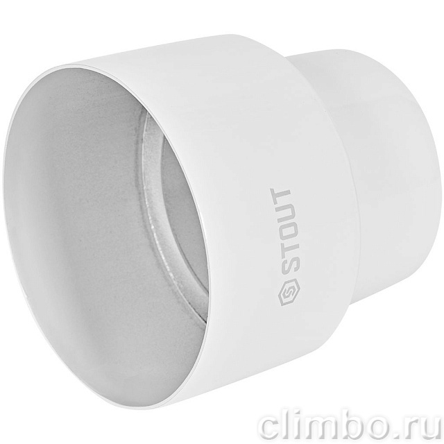 STOUT SCR-8125-000006 STOUT Адаптер соединительный традиц. переход с D100(п) на D125(п) — фото, детали конструкции