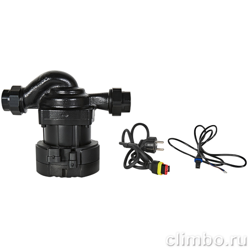 Частотный циркуляционный насос ROMMER PROFI EVO 25/100-180 с ШИМ, гайками и теплоизоляцией — фото, детали конструкции
