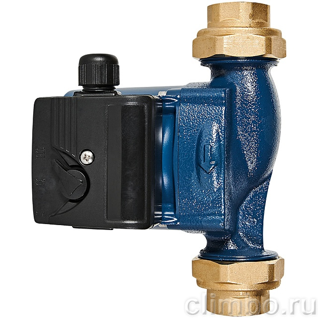 Циркуляционный насос STOUT 25-40/130 220/240V 50Hz с латунными гайками G 1 1/2 x Rp 1 — фото, детали конструкции